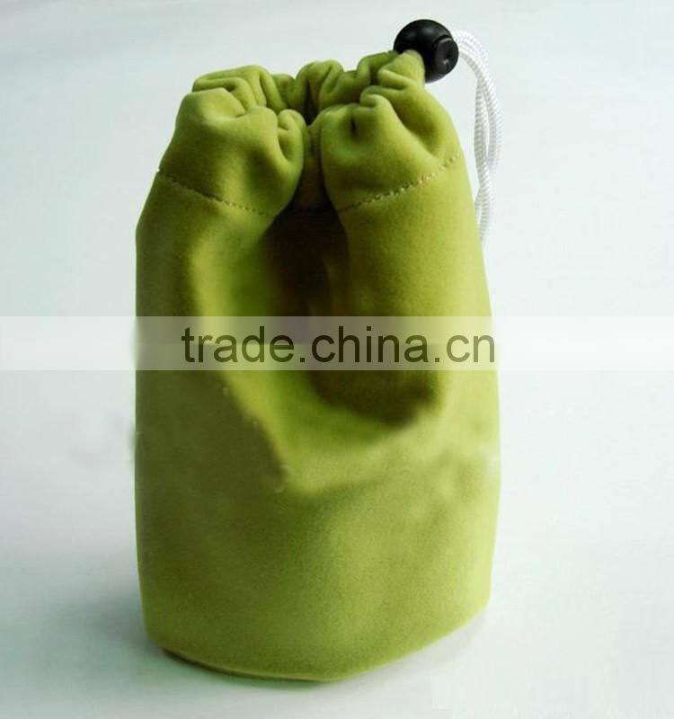 draw string mobile phone velvet bag