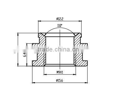 Water inlet valve seat