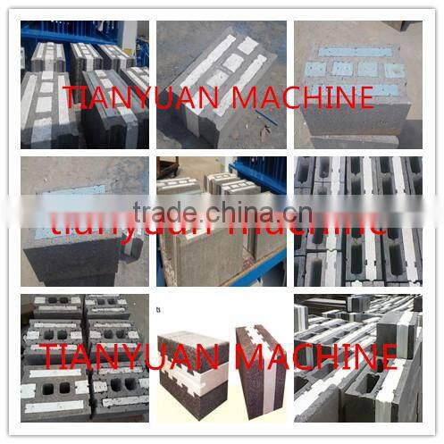 full automatic hydraulic insulation concrete block production line, Large EPS concrete brick making machine