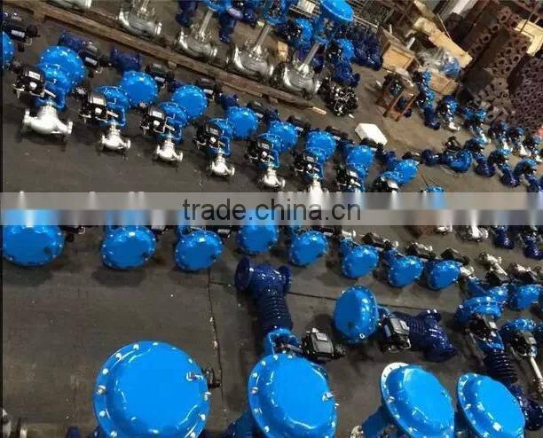 steam valve with pneumatic actuator, pneumatic steam control valve, pneumatic diaphragm control valve
