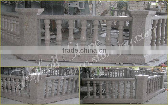 Carved Stone Granite Interior Balustrades