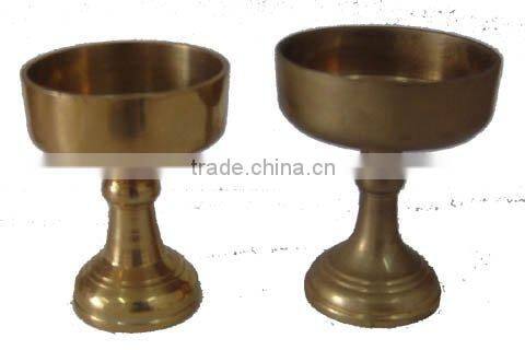 2.6''brass candle holder A8-027