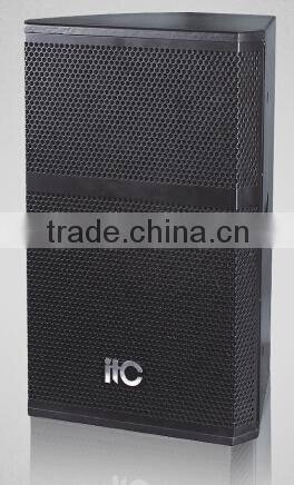 Professional audio two way loudspeaker system for public address