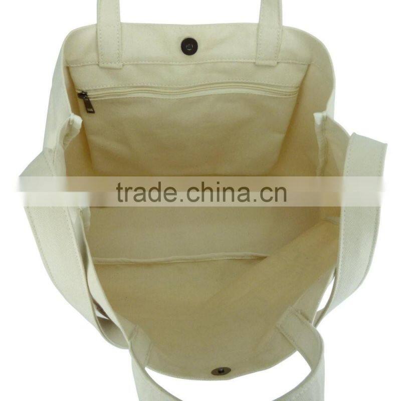 Ningbo Ronhon Premium Gift Bags Canvas Shoulder Messenger Large Size Shopping Bag