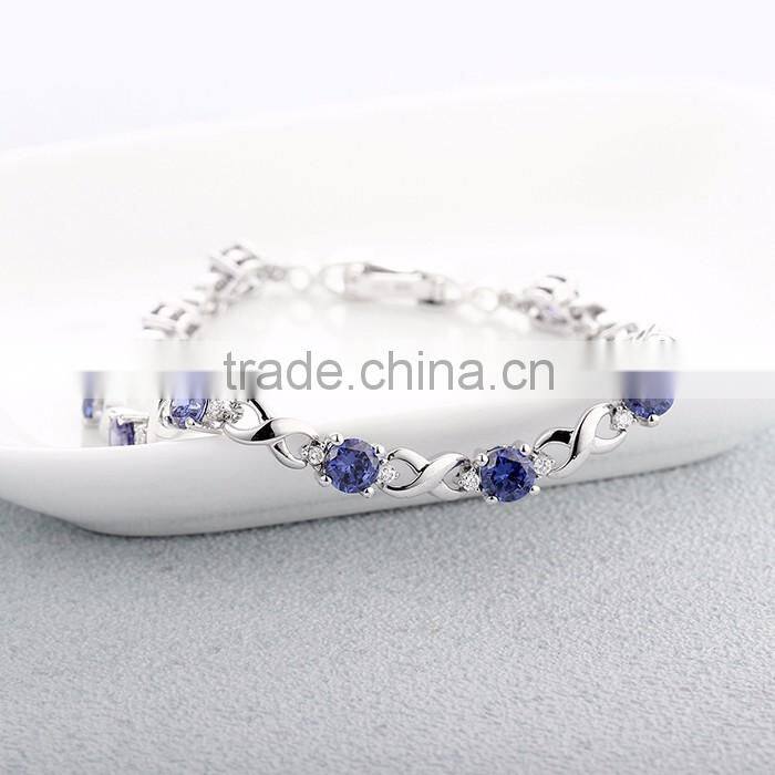Elegant European Style 925 Silver Fashion Bracelet