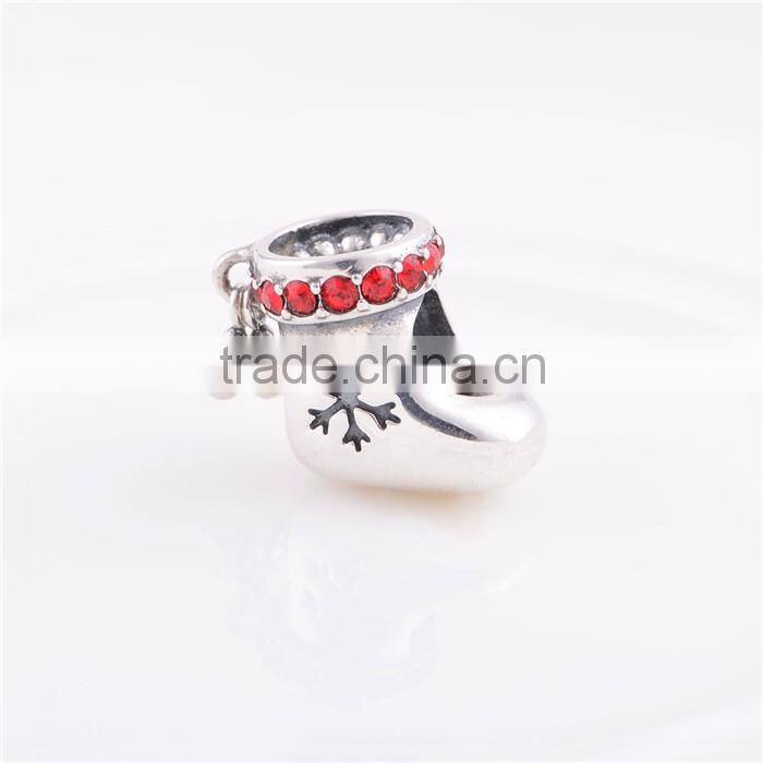 Beads for Jewelry Making Winter Shoes Charms Promotion Gift