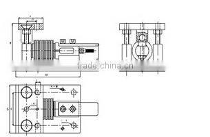 belt scale used bellow type load cell -GS339 with moudle