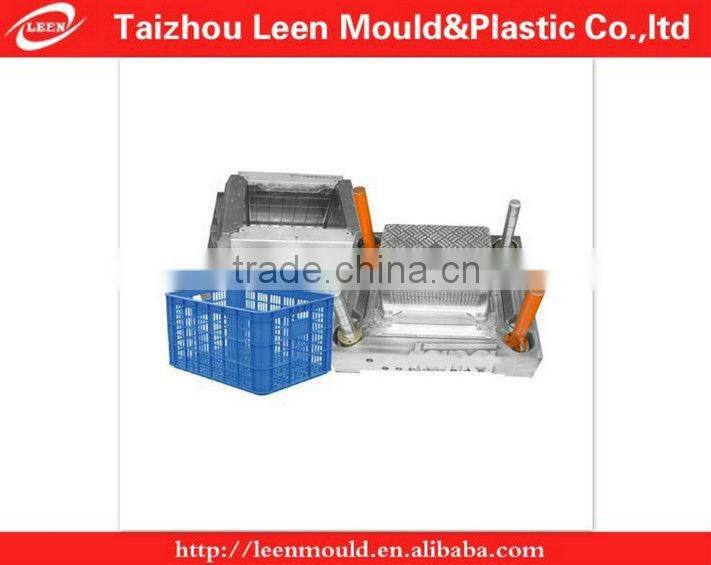 Taizhou High Quality Injection Plastic Box Mould,Plastic Fruit Crate Mould