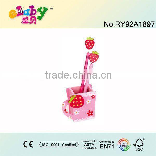 wooden stationery set