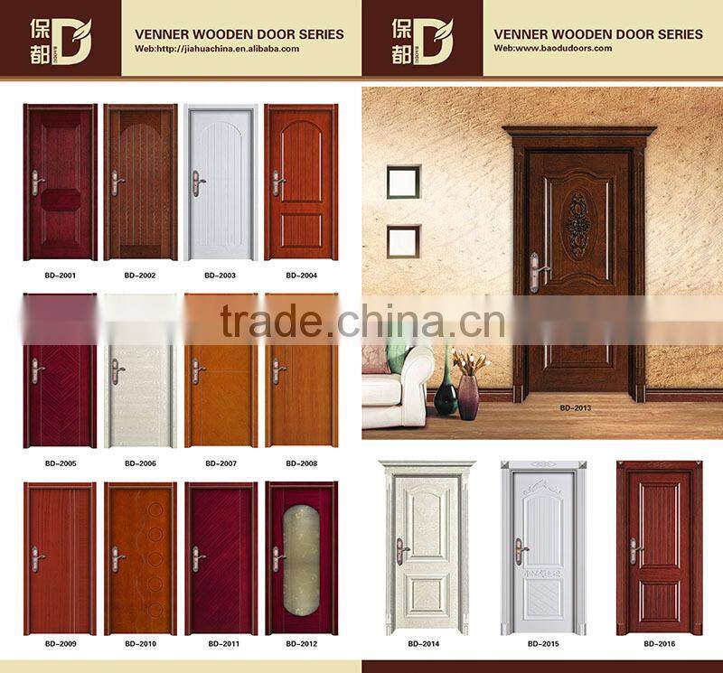 2016 sound insulation wooden door panels carved wooden frame door