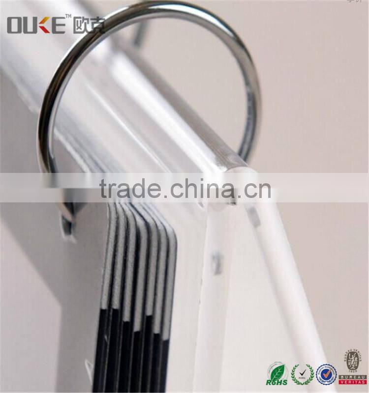 modern design transparent acrylic desk calendar stand