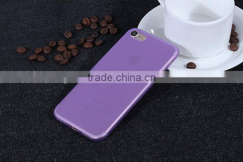 Wholesale cheap price for iPhone 7 matte finish PP case back cover super slim cases