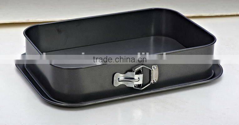 carbon steel Non-stick spring form with removable base