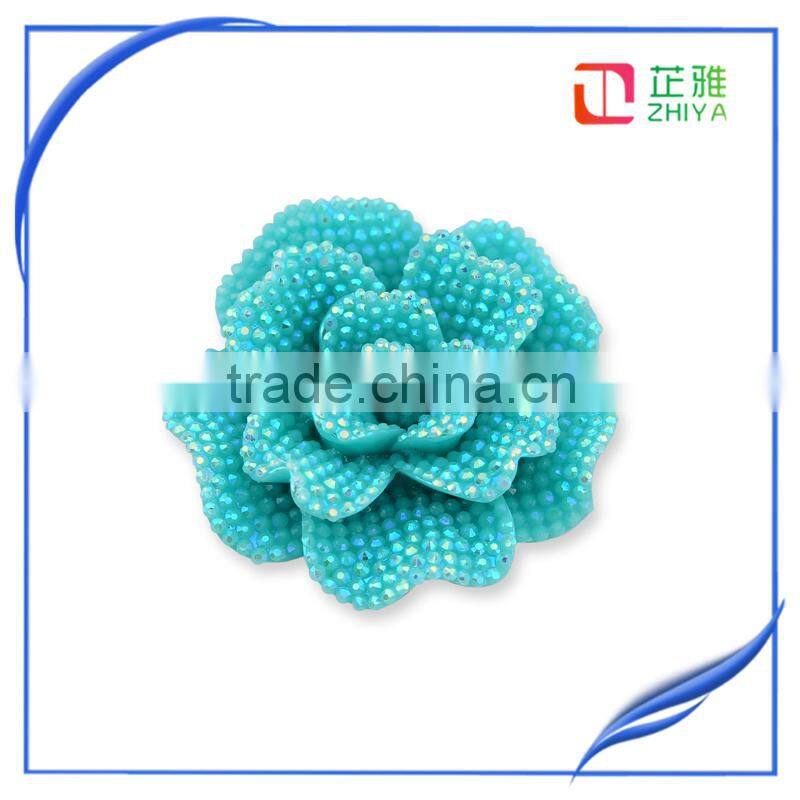 Mix Assort Resin flower , Flatback Scrapbook Buttons Craft for DIY Craft Lots Beaded jewelry accessories