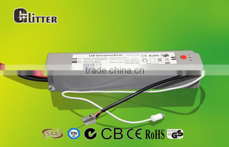 50w/100w Emergency LED driver 36v ic for LED downlight, LED panel light with CE CB GS SAA approval