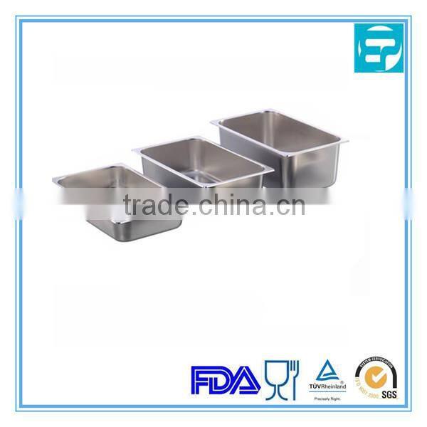 2014 new style square stainless steel roasting bakeware set