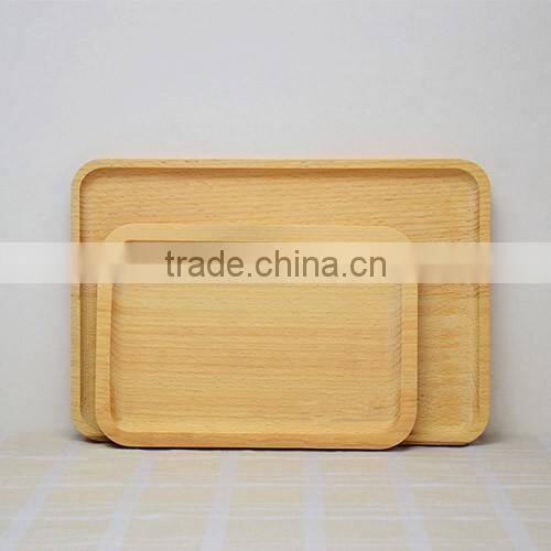 Natural Finish Wooden Plate