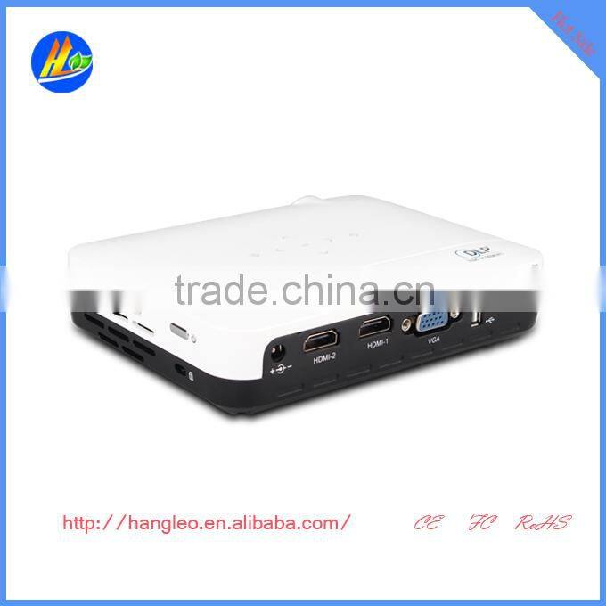 2014 Hottest full hd led mini projector for samsung galaxy s4 support HDMI AV-in Video VGA