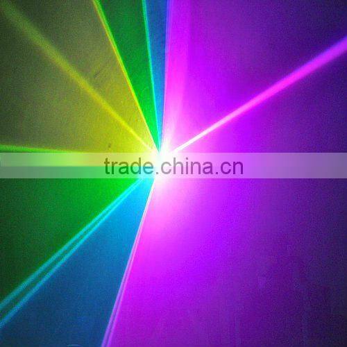 RGB sky beam colorful laser show