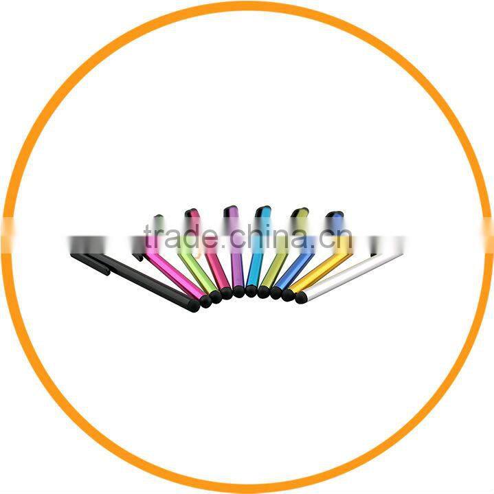 wholesale Smartphone stylus touch pen silver from dailyetech