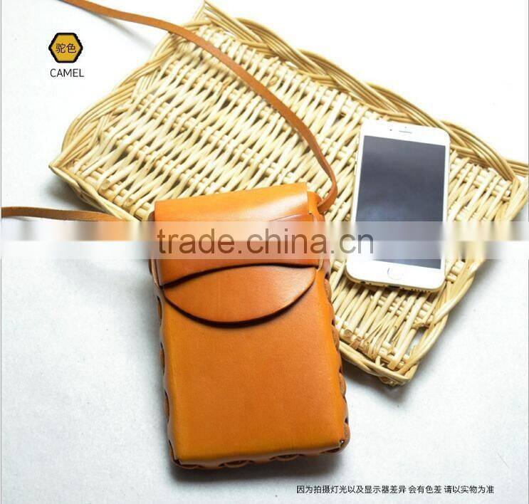 2016 Alibaba Good quality genuine leather phone case