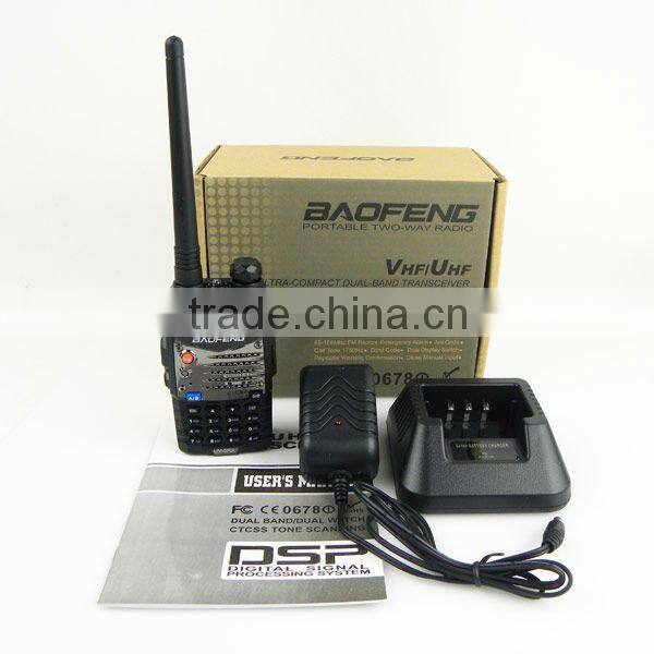 5W 128CH UHF VHF Dual Band VHF136-174MHz & UHF400-520MHz baofeng uv5ra Updated UV-5R waike talke