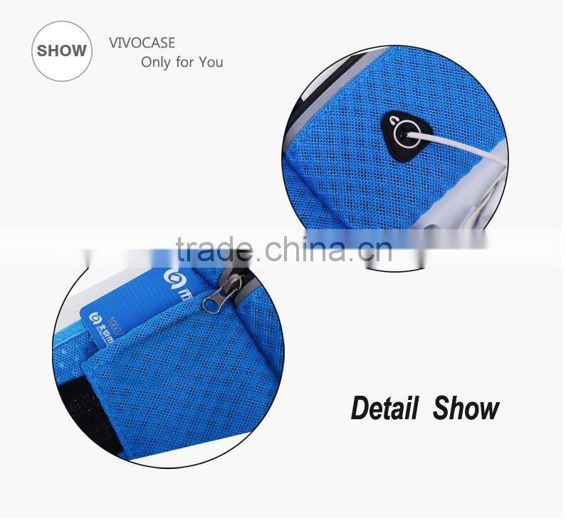 Hot sell delicate multicolor waist bag for sports mesh fabric bags outside bags