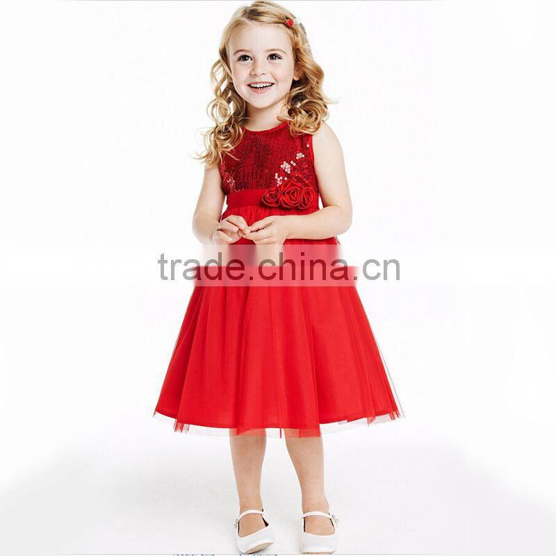 new arrival 2015 hot selling girls dress frozen dress elsa