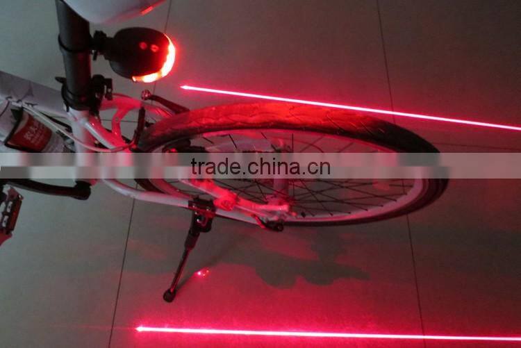 5LED bicycle rear light bike tail lights bicycle laser light