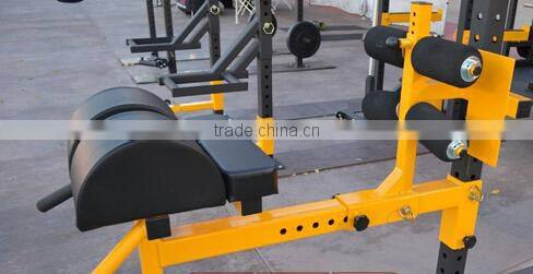 Gym Equipment Back Hyperextension Bench for commercial use Glute Ham Developer