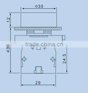PBS-2EA35 Push Button Switch