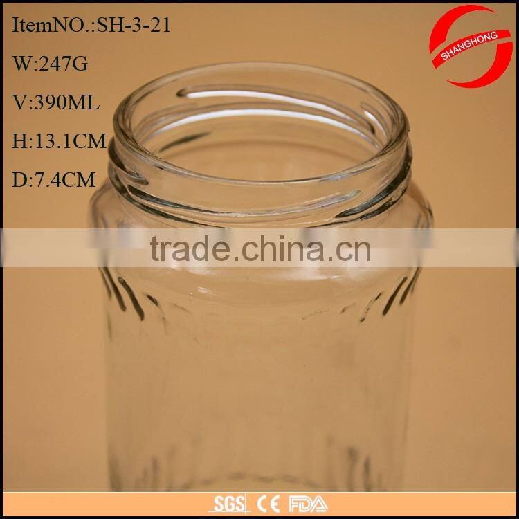398ml glass jar for jam