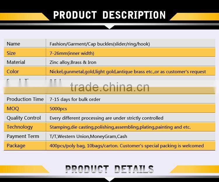 Top fashion garment cord lock stopper stopper