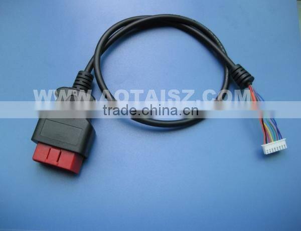 Automotive wireless car GPS tracker line OBDII male