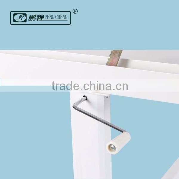 Amazon Hot Selling White Height Adjustable Drafting Drawing Table