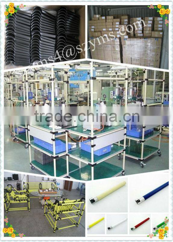 rack joint for roller track and 28mm ABS coated pipe