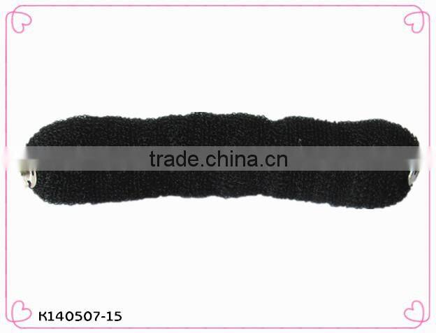 black magic bun hair twist