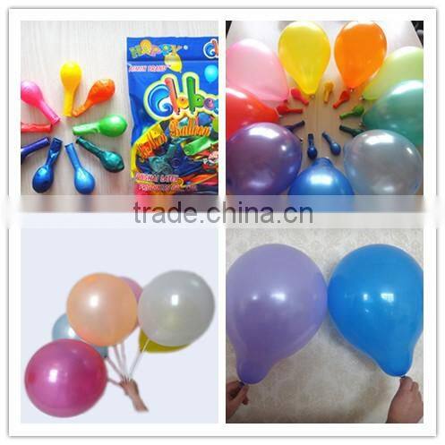 Wholesale high quality pearlized balloon/latex round ballon