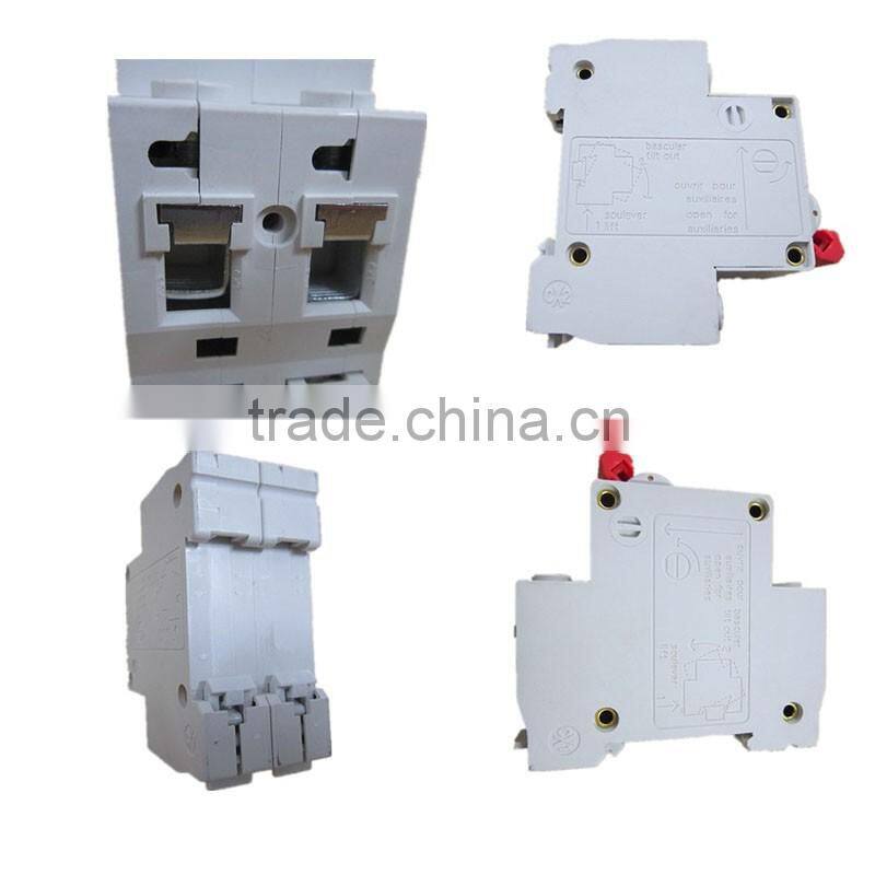2P 25A B curve C45 MCB Miniature circuit breaker C45 MCB