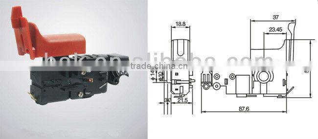 Switch for Bosch GBH2-26 trigger switch, Electric tool parts switch,power tools switch