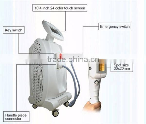 808nm diode laser hair removal machine /808nm permanent hair removal