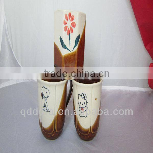 stoneware mug , zebra coffee mug, brown mugs