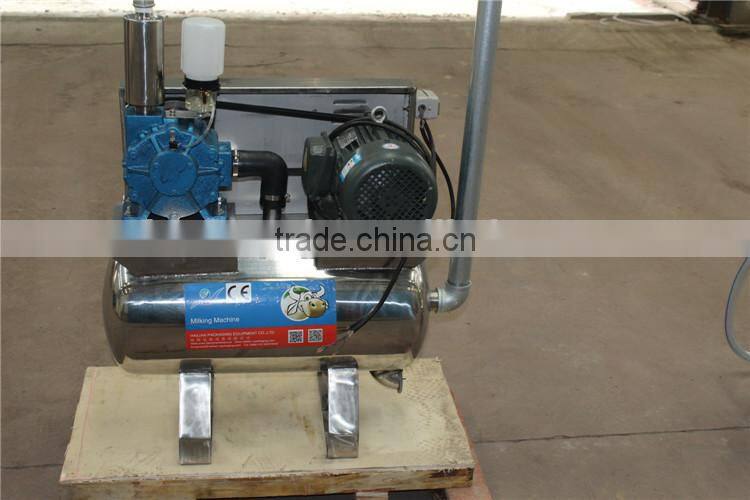 5 Milking Clusters Milking Machine For Sale With 550L Vacuum Pump