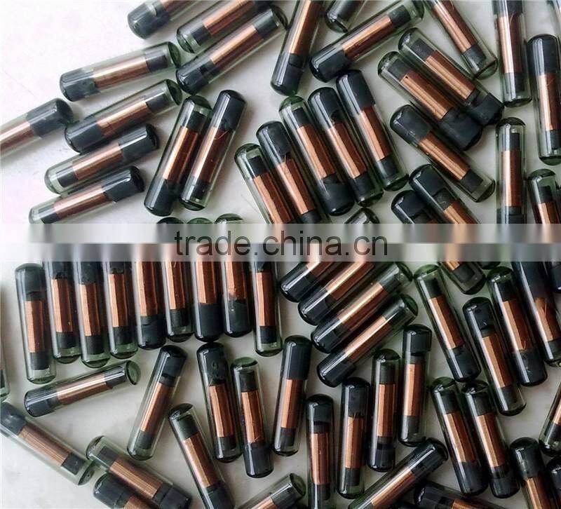 Animal identification rfid 13.56mhz glass tag for animal