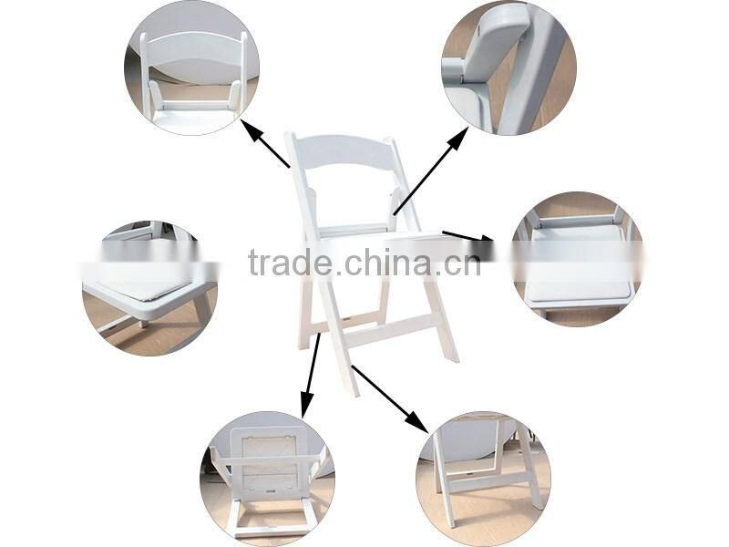 Elegant Folding & Padded Resin Wimbledon Chair