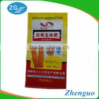 Offset printing 50kg fertilizer PP woven bags with linner
