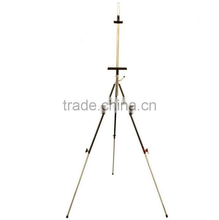 Red Black Metal sketch easel metal easel for ar