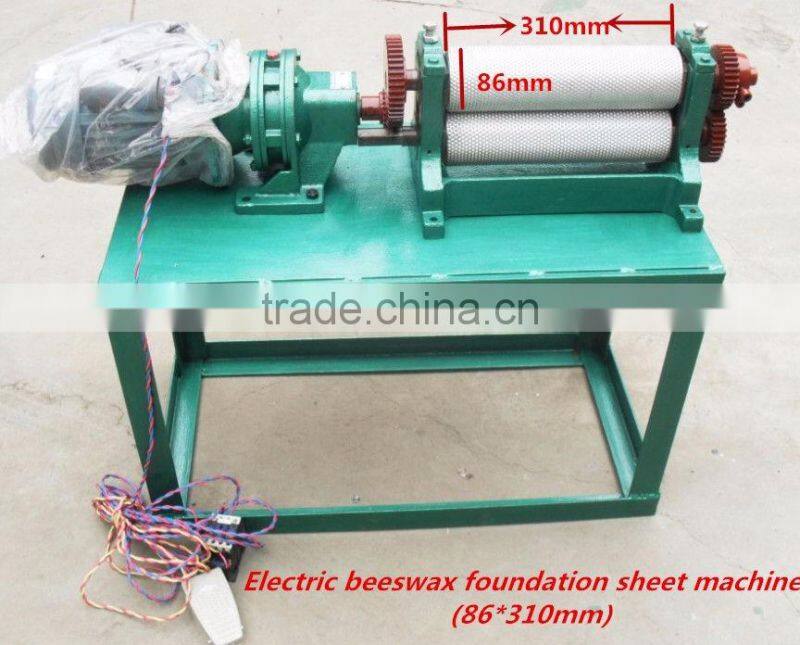 Beeswax foundation sheet machine flat beeswax sheet making machine for beekeeper