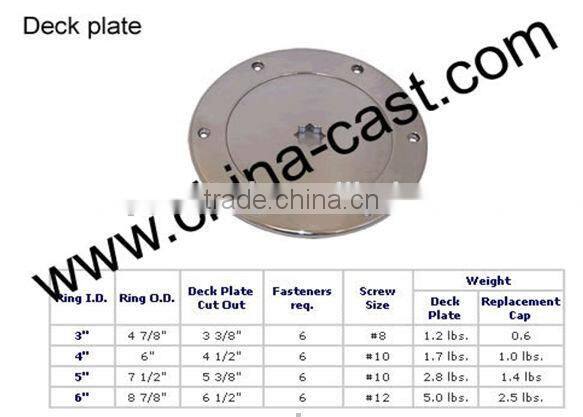 Tuopu marine hardware AISI 316 low profile air vent,3 inch air vent for vessel