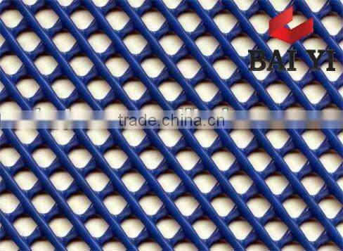 Mesh gutter protection plastic